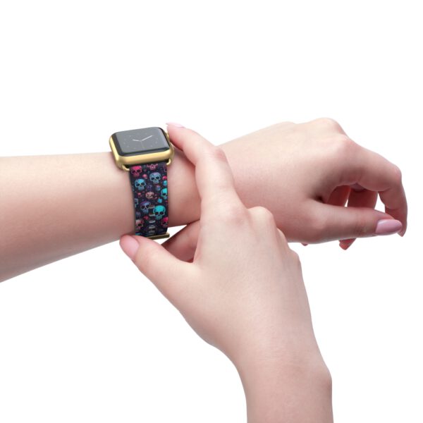 Colorful Skull Watch Band - Funky Accessory for Halloween and Everyday Wear – Bild 12