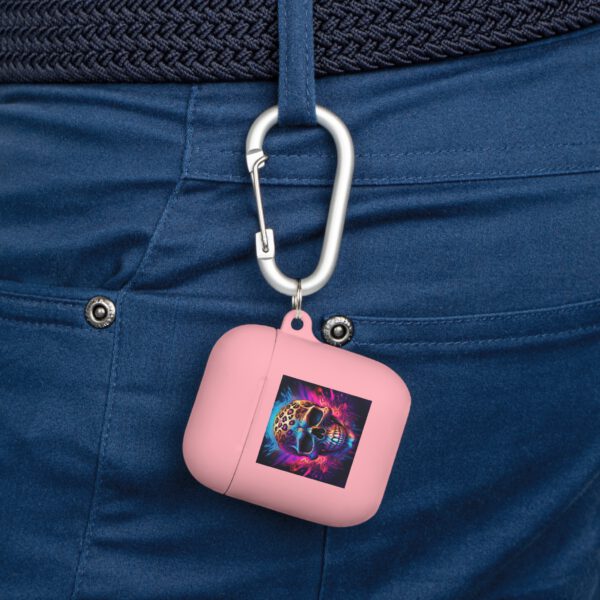 Knallige Totenkopf-AirPods-Hülle – Stylisches, schützendes Accessoire für Musikliebhaber – Bild 20