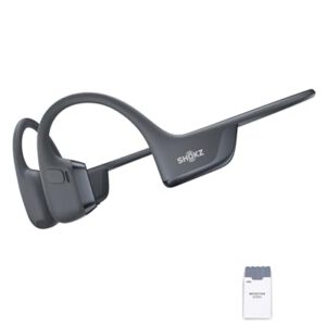 SHOKZ OpenRun Pro 2 Knochenschall Sportkopfhörer, Open-Ear-Ohrhörer mit Bluetooth 5.3, Mikrofon mit Geräuschunterdrückung, IP55 wasserdicht, 12 Std. Wiedergabe, USB-C Schnellladung, Leuchtreflektoren