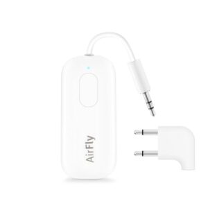 Twelve South AirFly Pro Deluxe | Bluetooth Wireless Audio Transmitter/Receiver für bis zu 2 AirPods