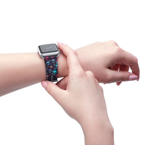 Colorful Skull Watch Band - Funky Accessory for Halloween and Everyday Wear – Bild 8