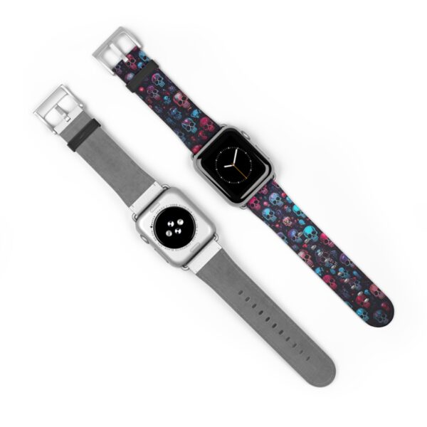 Colorful Skull Watch Band - Funky Accessory for Halloween and Everyday Wear – Bild 7