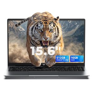 ACEMAGIC Laptop, Metallgehäuse,15,6 Zoll FHD,16 GB DDR4 512 GB SSD Notebook,In-tel Quad-Core N97(bis zu 3,60 GHz) schlägt N5095,Leichter Laptop 15 Zoll mit WiFi, BT5.0, USB 3.2×2