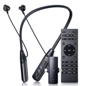 VidalKraft Kabelloses Mikrofon für iPhone & Android, Funkmikrofon-Set mit Fernmischpult, In-Ear-Monitor, Bluetooth-Musikwiedergabe und Voice-Changer, All-in-One Handy-Mic für Podcast & Livestreaming