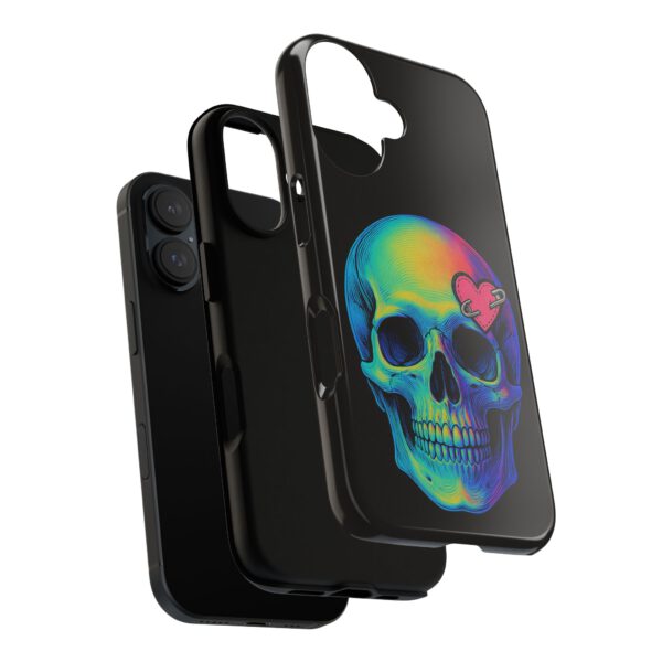 Colorful Skull Phone Case, Gothic Aesthetic Accessory, Unique Gift for Him/Her, Edgy Art Design, Trendy Cell Phone Cover – Bild 75