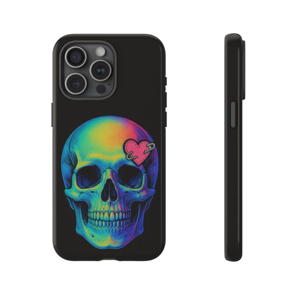 Colorful Skull Phone Case, Gothic Aesthetic Accessory, Unique Gift for Him/Her, Edgy Art Design, Trendy Cell Phone Cover – Bild 67