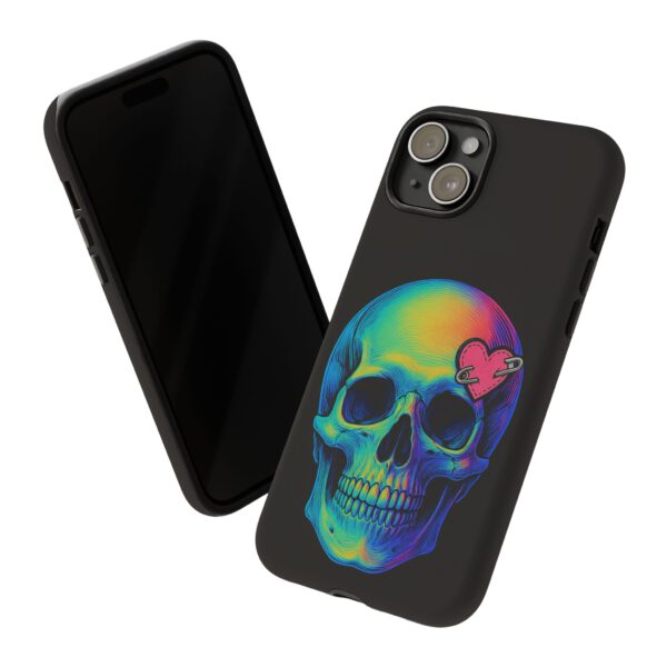 Colorful Skull Phone Case, Gothic Aesthetic Accessory, Unique Gift for Him/Her, Edgy Art Design, Trendy Cell Phone Cover – Bild 59