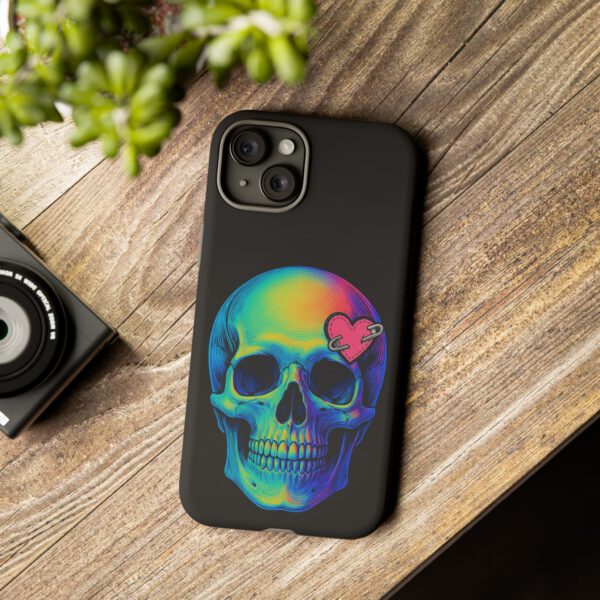 Colorful Skull Phone Case, Gothic Aesthetic Accessory, Unique Gift for Him/Her, Edgy Art Design, Trendy Cell Phone Cover – Bild 60