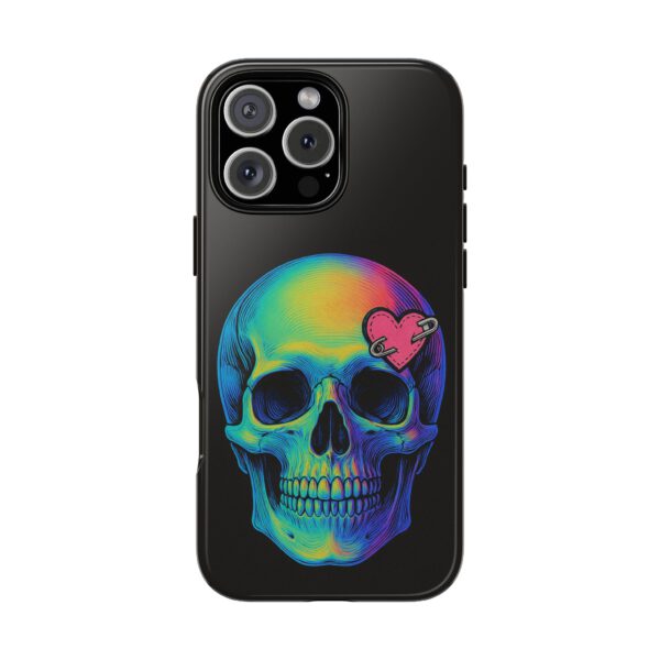 Colorful Skull Phone Case, Gothic Aesthetic Accessory, Unique Gift for Him/Her, Edgy Art Design, Trendy Cell Phone Cover – Bild 97