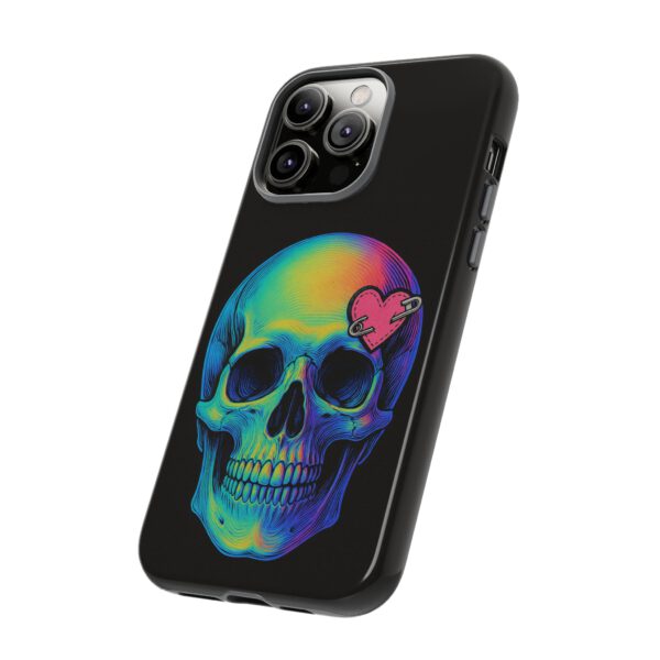 Colorful Skull Phone Case, Gothic Aesthetic Accessory, Unique Gift for Him/Her, Edgy Art Design, Trendy Cell Phone Cover – Bild 42