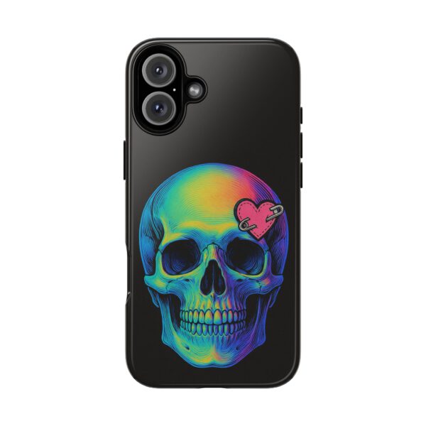 Colorful Skull Phone Case, Gothic Aesthetic Accessory, Unique Gift for Him/Her, Edgy Art Design, Trendy Cell Phone Cover – Bild 81
