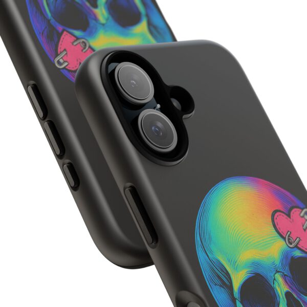 Colorful Skull Phone Case, Gothic Aesthetic Accessory, Unique Gift for Him/Her, Edgy Art Design, Trendy Cell Phone Cover – Bild 78