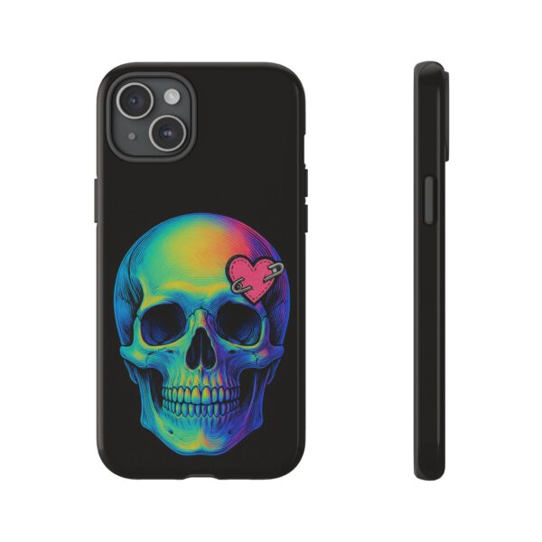 Colorful Skull Phone Case, Gothic Aesthetic Accessory, Unique Gift for Him/Her, Edgy Art Design, Trendy Cell Phone Cover – Bild 55