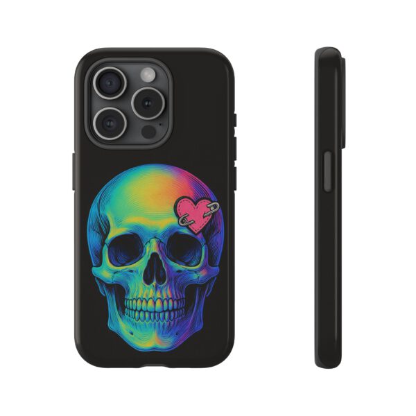 Colorful Skull Phone Case, Gothic Aesthetic Accessory, Unique Gift for Him/Her, Edgy Art Design, Trendy Cell Phone Cover – Bild 61