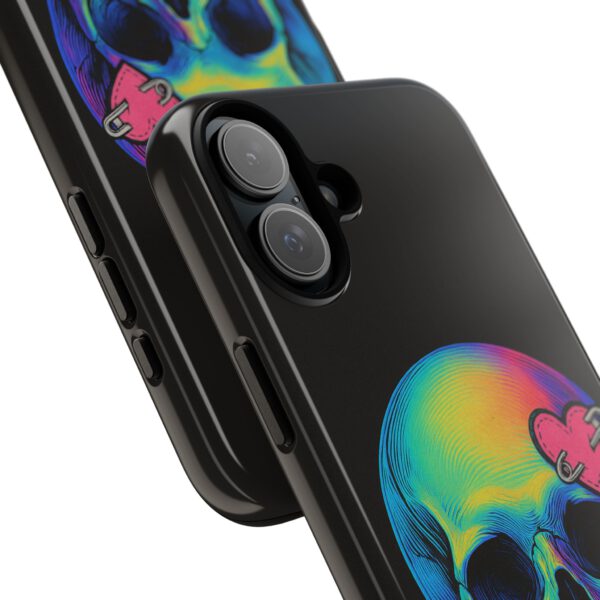 Colorful Skull Phone Case, Gothic Aesthetic Accessory, Unique Gift for Him/Her, Edgy Art Design, Trendy Cell Phone Cover – Bild 82
