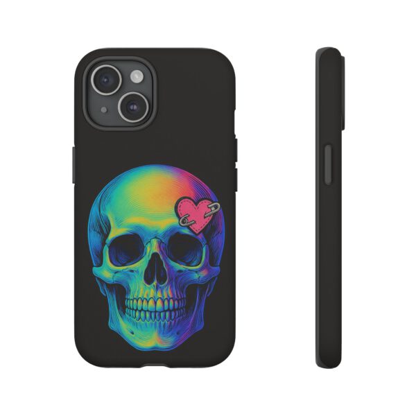 Colorful Skull Phone Case, Gothic Aesthetic Accessory, Unique Gift for Him/Her, Edgy Art Design, Trendy Cell Phone Cover – Bild 52