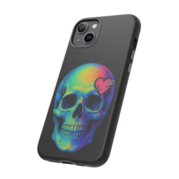 Colorful Skull Phone Case, Gothic Aesthetic Accessory, Unique Gift for Him/Her, Edgy Art Design, Trendy Cell Phone Cover – Bild 38