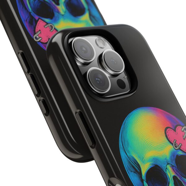 Colorful Skull Phone Case, Gothic Aesthetic Accessory, Unique Gift for Him/Her, Edgy Art Design, Trendy Cell Phone Cover – Bild 90