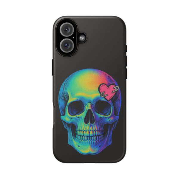 Colorful Skull Phone Case, Gothic Aesthetic Accessory, Unique Gift for Him/Her, Edgy Art Design, Trendy Cell Phone Cover – Bild 85