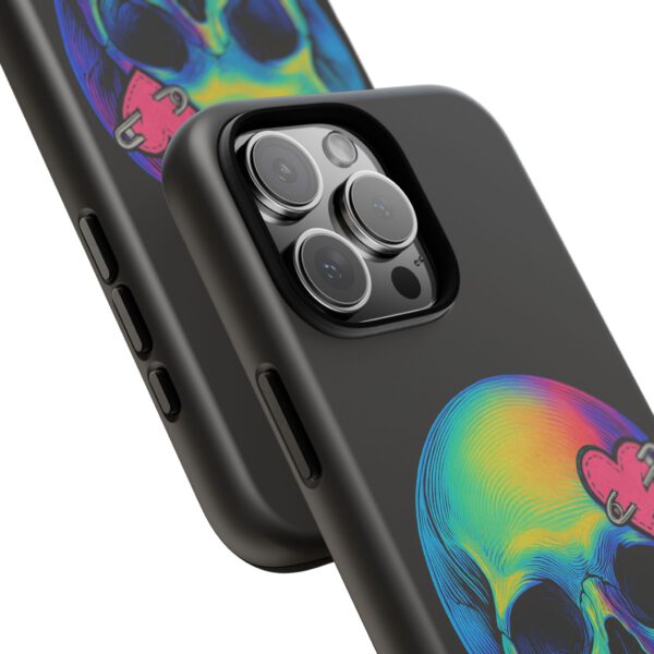 Colorful Skull Phone Case, Gothic Aesthetic Accessory, Unique Gift for Him/Her, Edgy Art Design, Trendy Cell Phone Cover – Bild 102